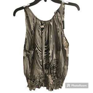 🦓 Express Zebra Print Blouse Large